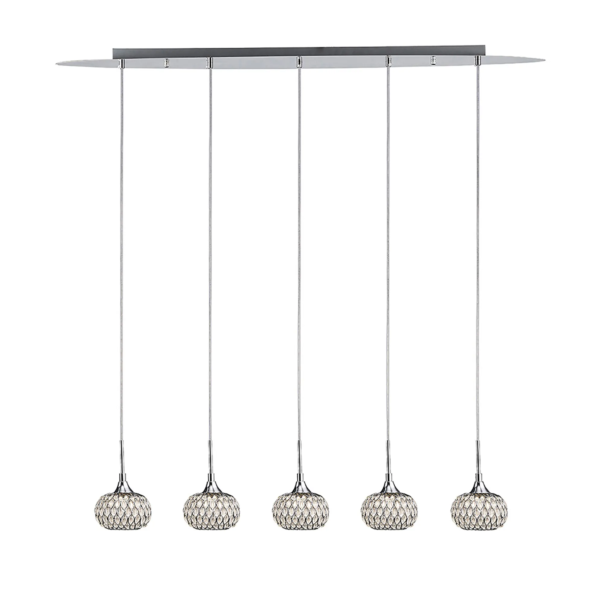 IL31507  Chelsie Pendant 5 Light